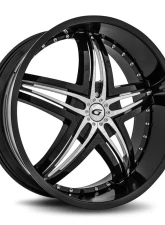 Diablo Blitz Wheel 24x10 6x127 35 78.1 Gloss Black                                     - G1-24161273578LB - Image 4